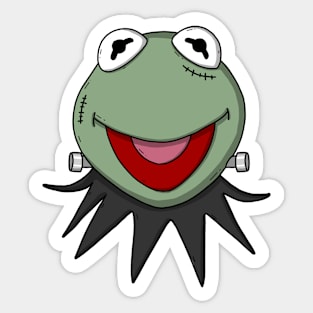 Frankenstein Kermit Sticker